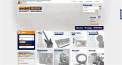 Desktop Screenshot of ambitmusic.pl