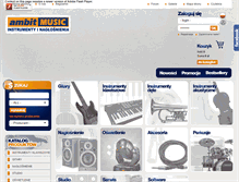 Tablet Screenshot of ambitmusic.pl